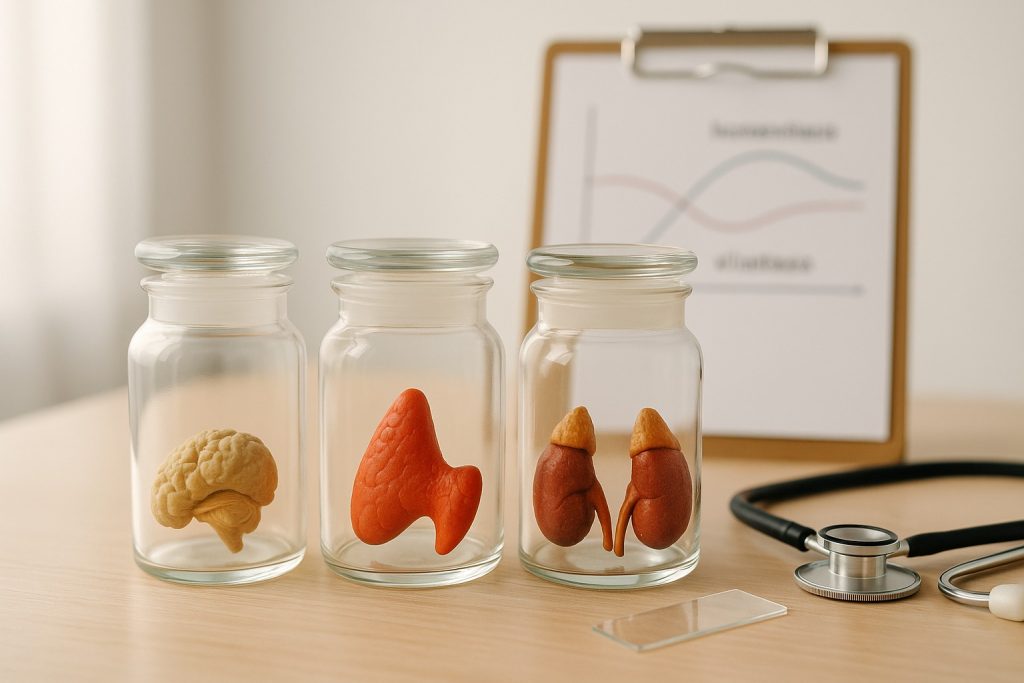 Sistema Glandular, Adaptación, Salud y Enfermedad